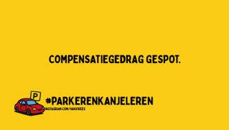 VakVrees kaartje: Compensatiegedrag gespot
